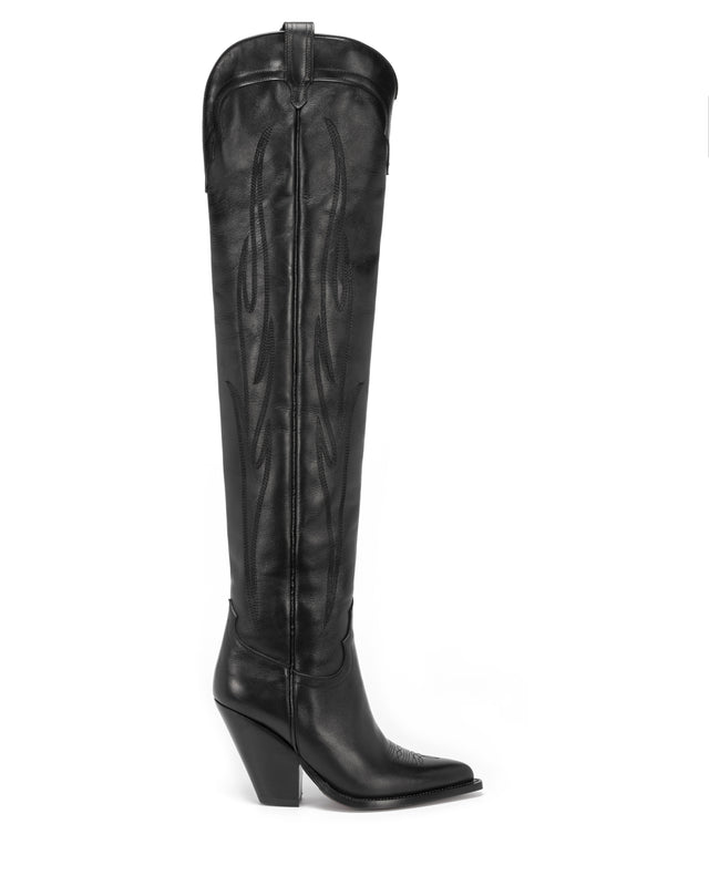      HERMOSA-90-Women_s-Over-The-Knee-Boots-in-Black-Calfskin-On-Tone-Embroidery_01_Side